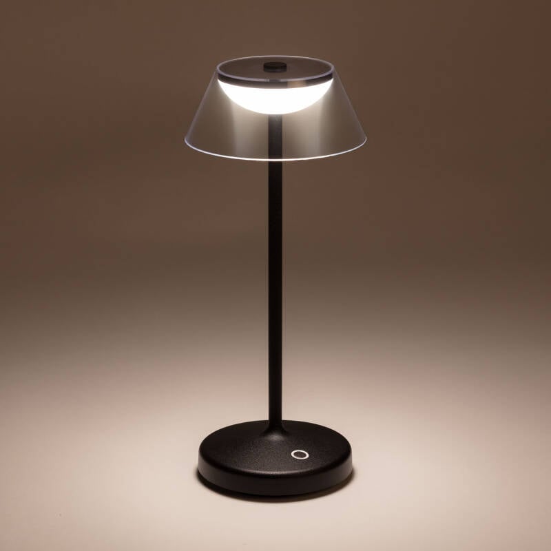 Lámpara de Mesa LED 3W Portátil con Batería USB Recargable Dipley
