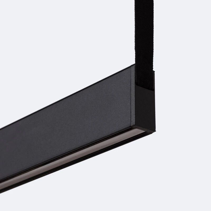 Barra Lineal LED 120cm 30W Suwis con Carril Magnético 20mm