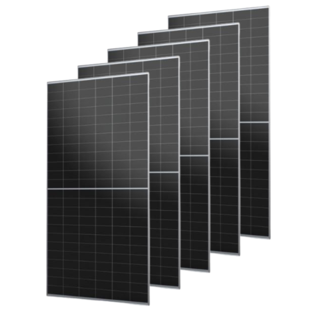 Pack 5 unidades de Panel Solar 610W Monocristalino Aiko Comet 1 Gen2 Silver Frame