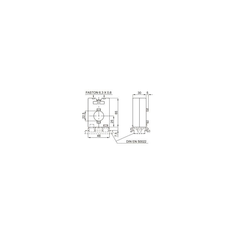 Transformador de Intensidad MAXGE x/5A