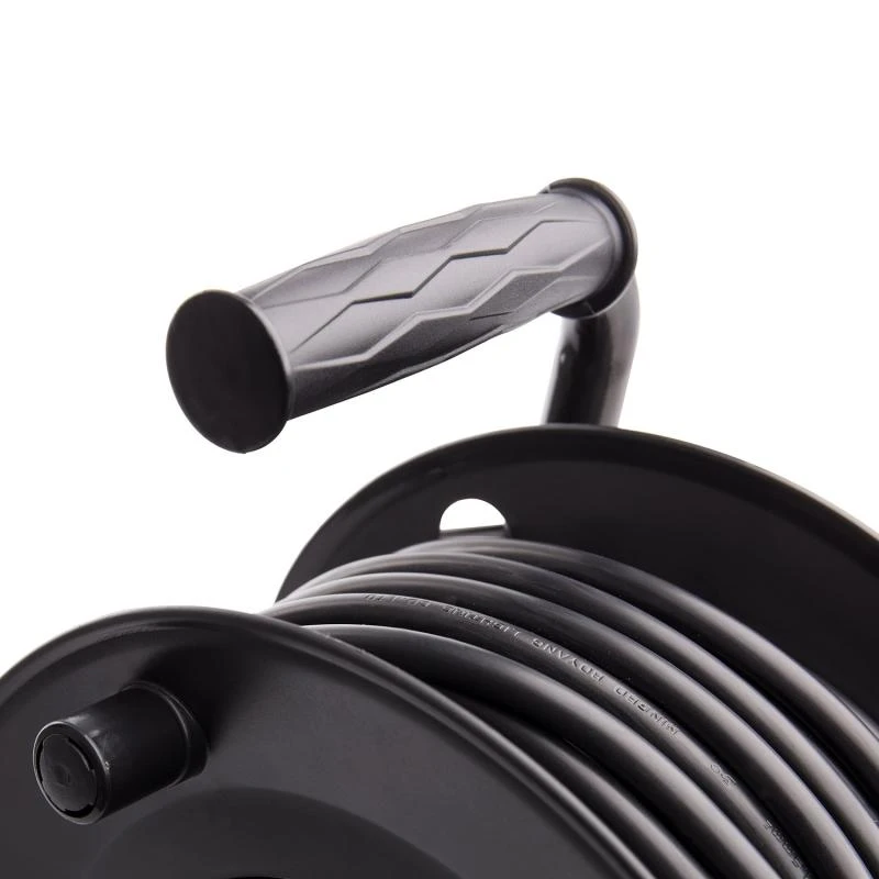 Carrete Alargador de Cable 25m 3x15mm con sistema Anti-Twist