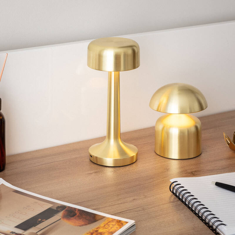Lámpara de Mesa LED Portátil con Batería USB Recargable Ibbie
