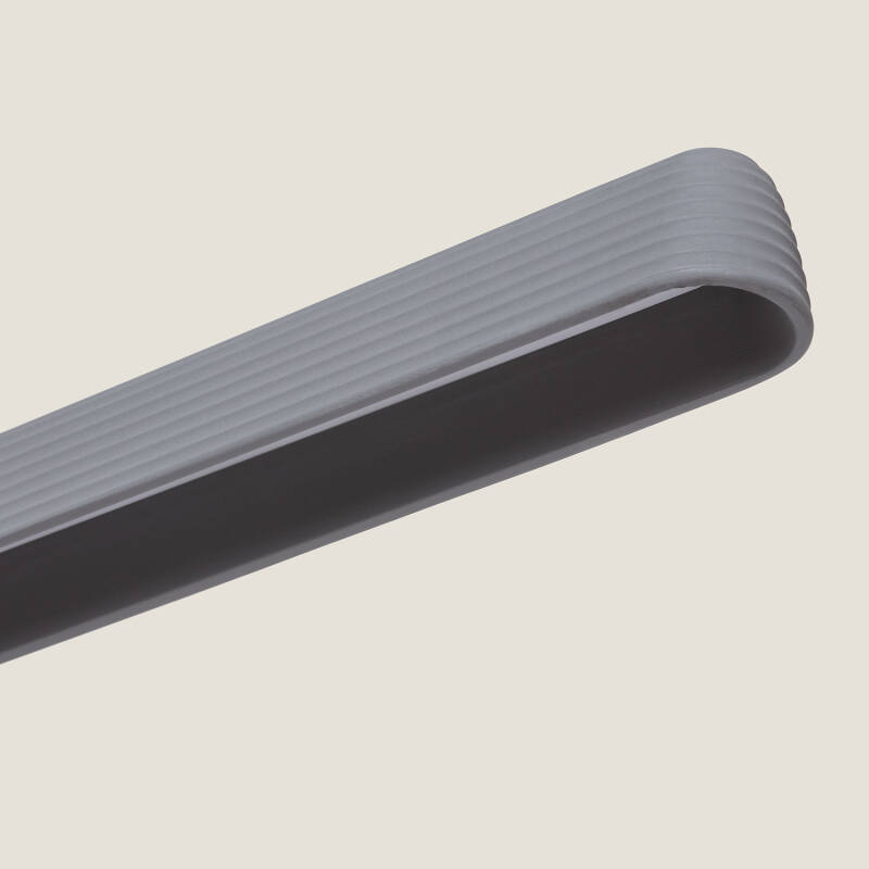 Lámpara Colgante Lineal LED 24W Yeso CCT Seleccionable Kirnber