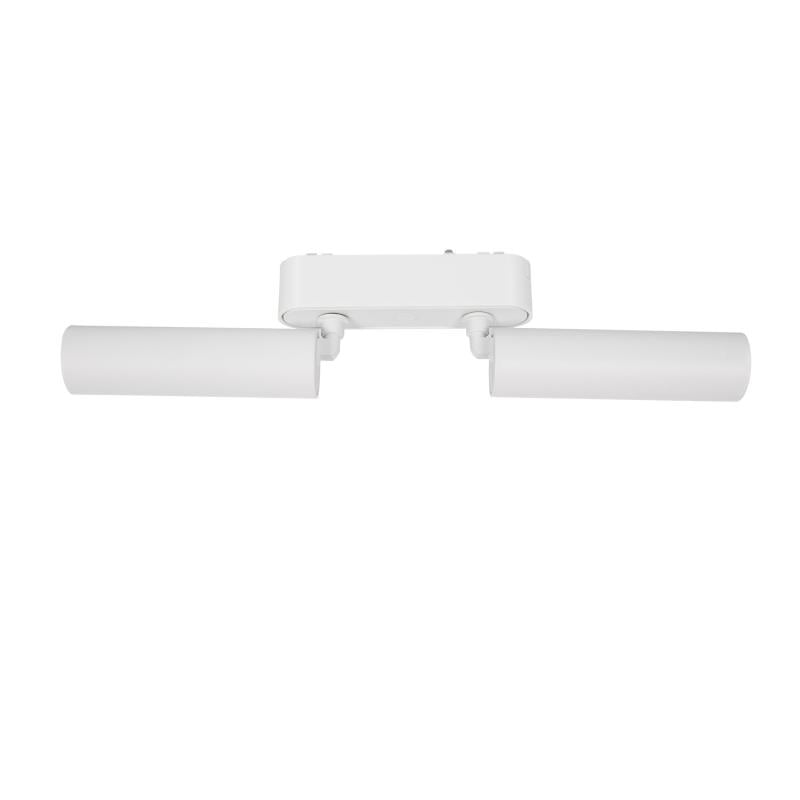 Foco Carril LED Magnético 25mm SuperSlim Doble 14W 48V Blanco
