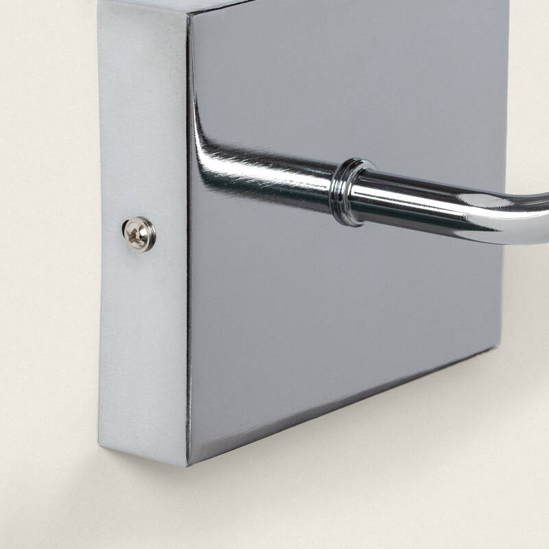 Lámpara de Pared Metal Silver-Wollen