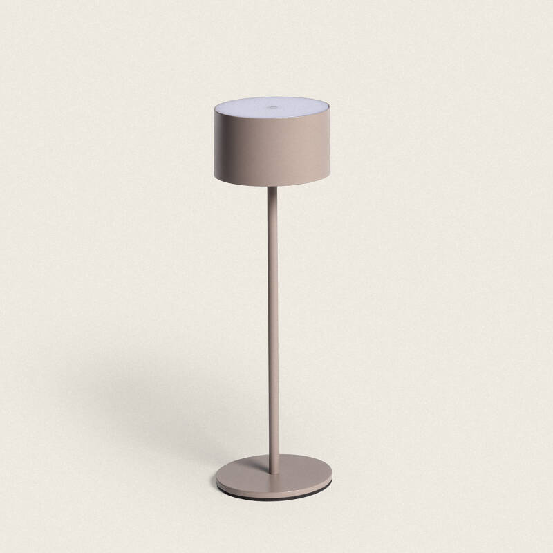 Lámpara de Mesa LED Portátil Exterior con Batería USB Recargable Mounka Round