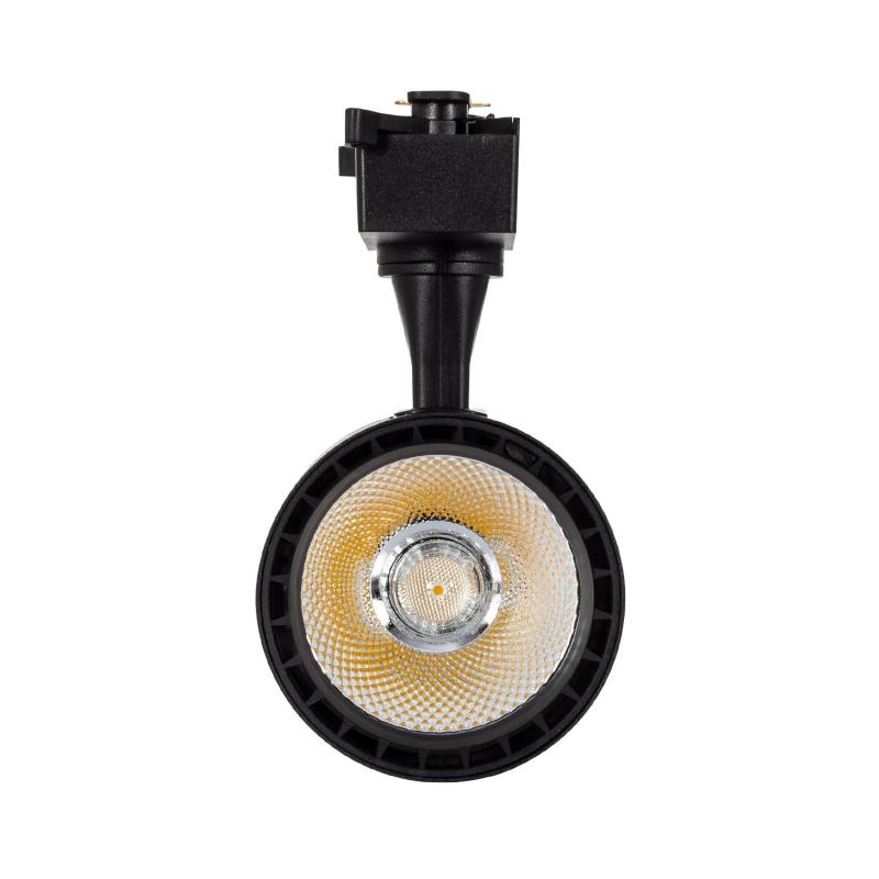 Foco Carril LED Monofásico 30W Bron Negro