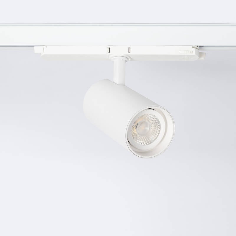 Foco Carril LED Trifásico 30W Fasano Regulable DALI Blanco