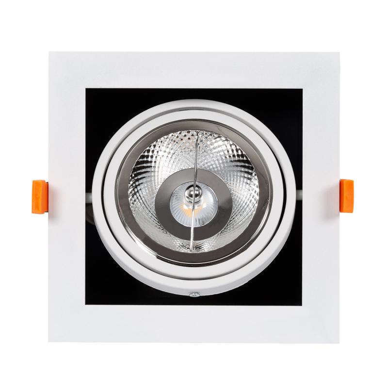 Foco Downlight LED 15W Kardan AR111 Corte 165x165 mm
