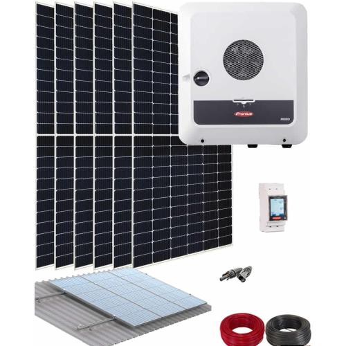 Kit Autoconsumo Fotovoltaico para Instalación de Placas Solares Fronius 3000W 16kWhdia