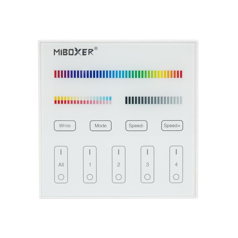 Mando RF para Regulador LED RGB+CCT 4 Zonas MiBoxer B4