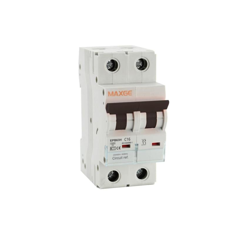 Interruptor Magnetotérmico Industrial 3P 10-63A 10kA Curva C MAXGE