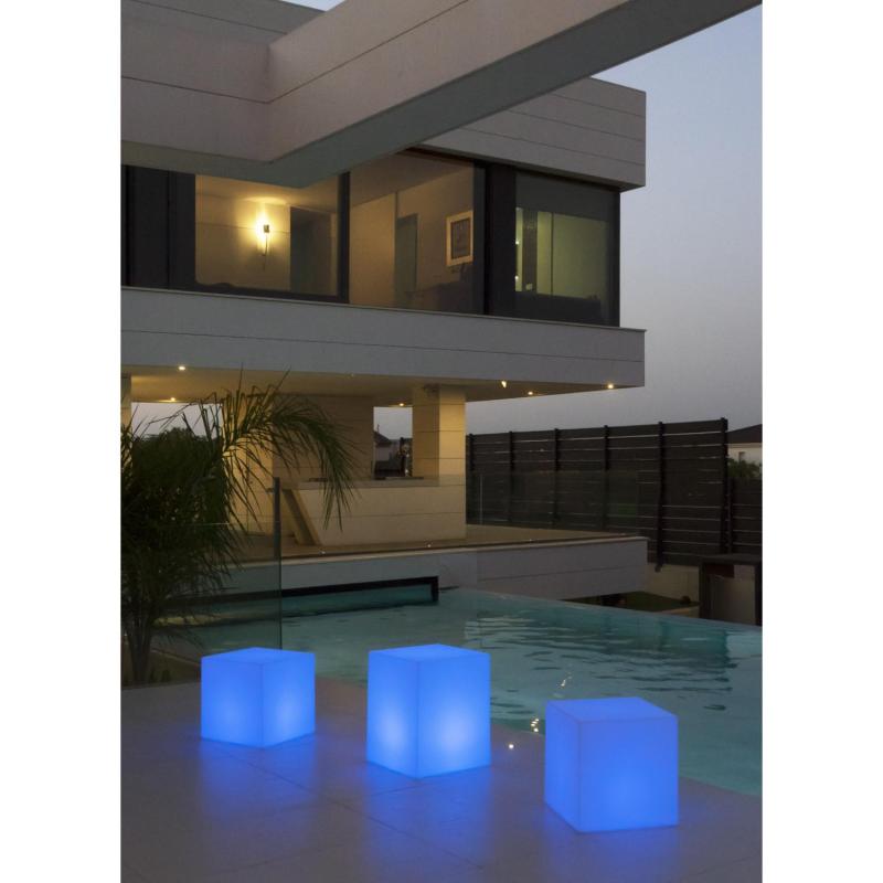 Cubo LED RGBW Cuby 53 Solar + Baterry Smarttech