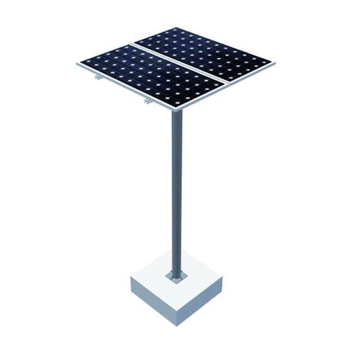 Estructura Panel Solar Poste 2 Paneles 18H2