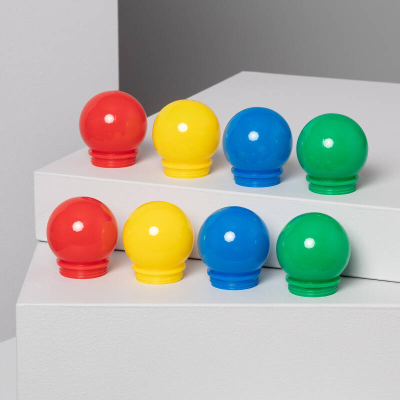 Recambio Bolas para Guirnalda Multicolor 8 unidades