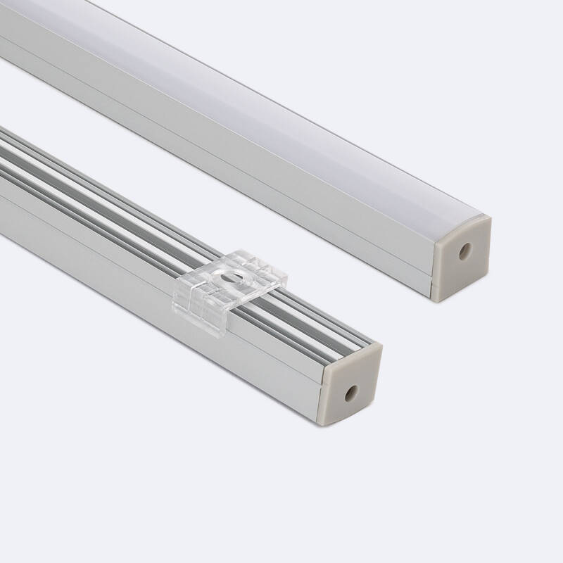 Perfil Aluminio Superficie para Tira LED hasta 13 mm