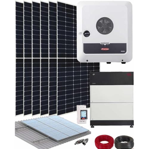 Kit Solar Híbrido Fronius 3000W 16kWhdia
