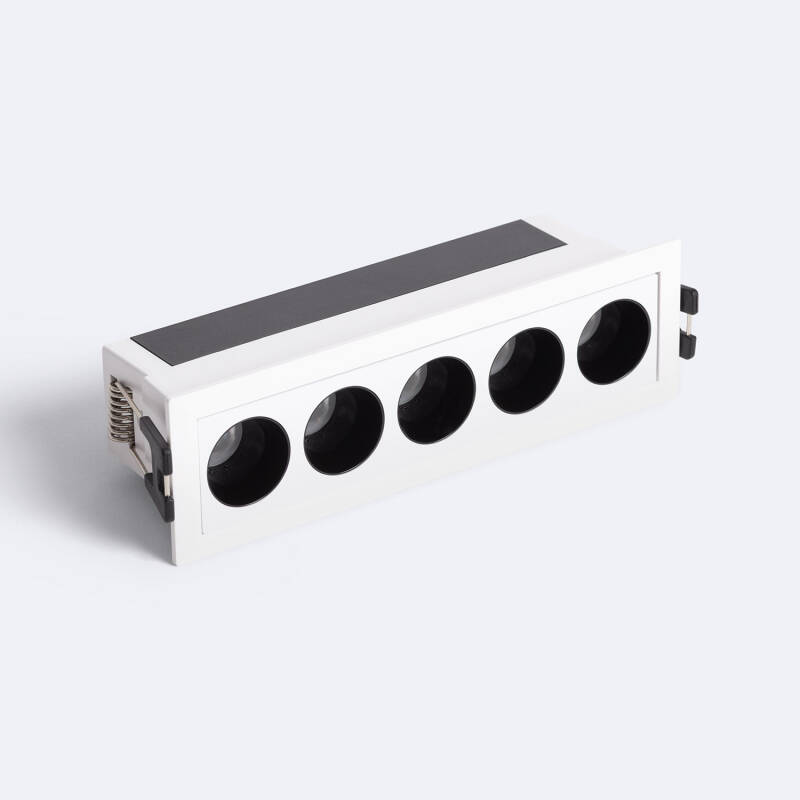 Foco Lineal LED 7W Empotrable Optic CRI90 Corte 140x35 mm