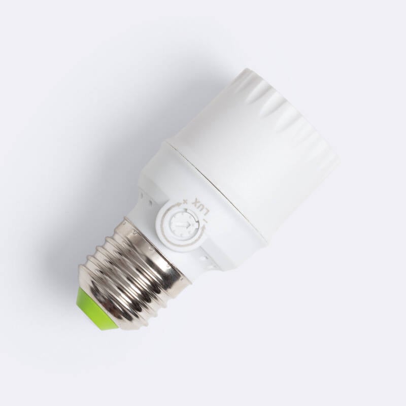Sensor Crepuscular para Bombillas E27