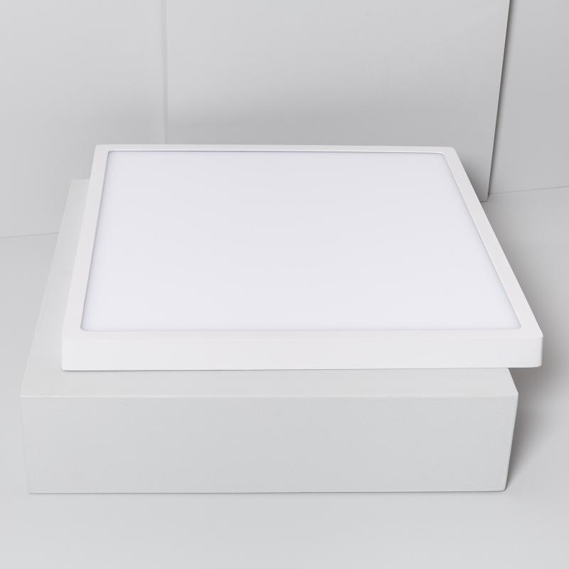 Plafón LED 30W Cuadrado Superslim CCT Seleccionable 400x400 mm