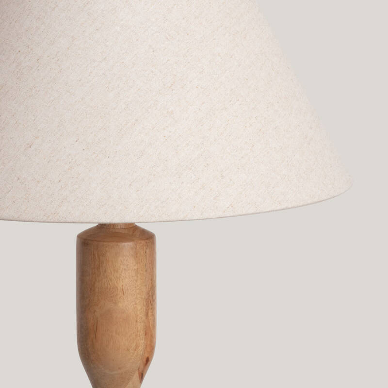 Lámpara de Pie Madera Meena ILUZZIA