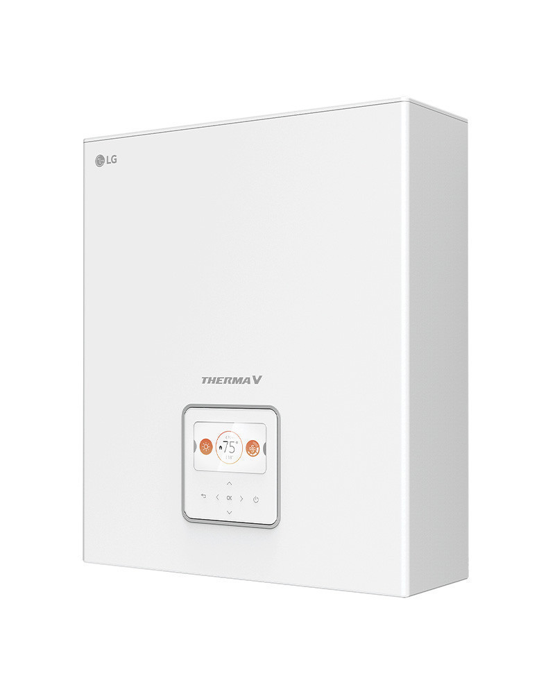 Kit Suelo Radiante Aerotermia para 200 m2 y ACS 200 litros LG Therma V R290 16kW