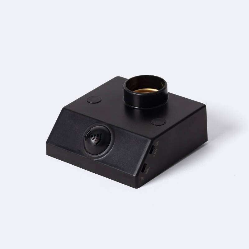 Sensor de Sonido Crepuscular de Pared para Bombillas E27