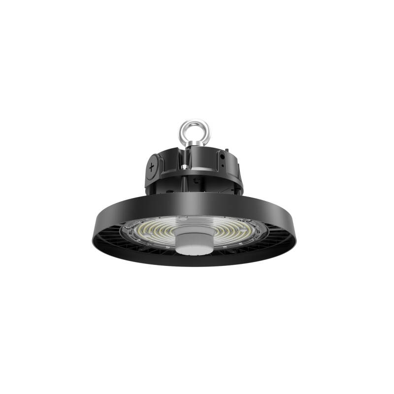 Campana LED Industrial UFO HBD Evo LUMILEDS 170lm/W LIFUD Regulable 0-10V 100W 90º Blanco Neutro 4000K Movimiento RADAR