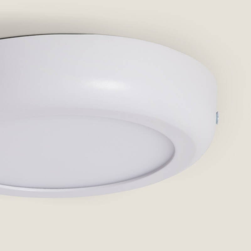 Plafón LED 12W Circular Metal Ø180 mm Design White