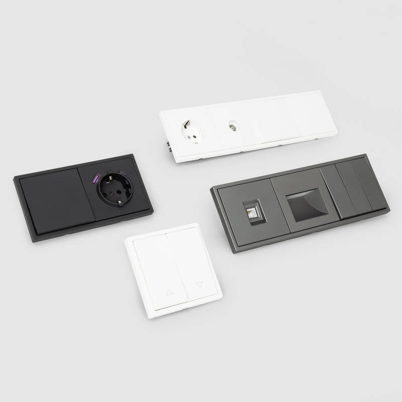 Teclas y Tapas para Mecanismos Luxe 990