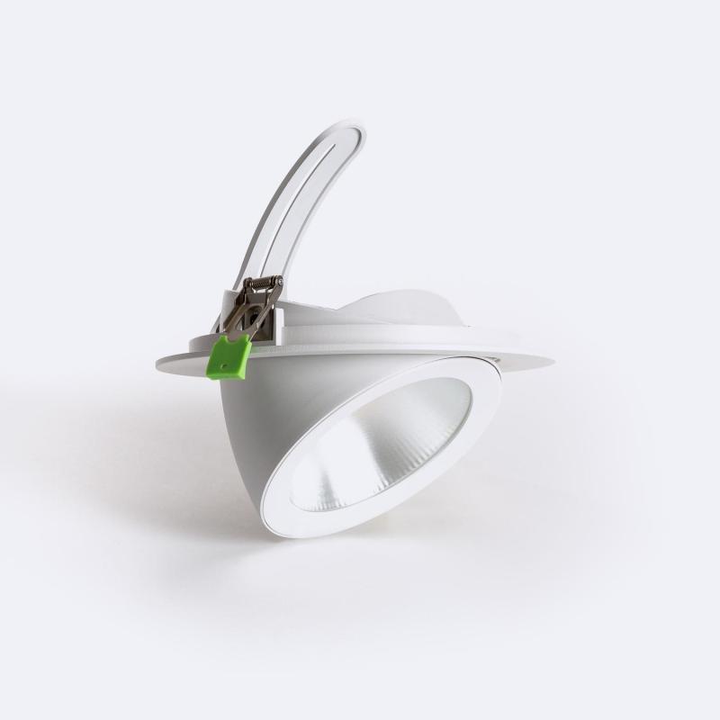 Downlight LED 60W Circular Direccionable Chip OSRAM 120 lm/W LIFUD Corte Ø 200 mm