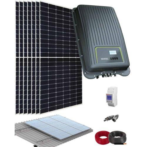 Kit Solar Autoconsumo Fotovoltaico Kostal 3000W 15000Whdia