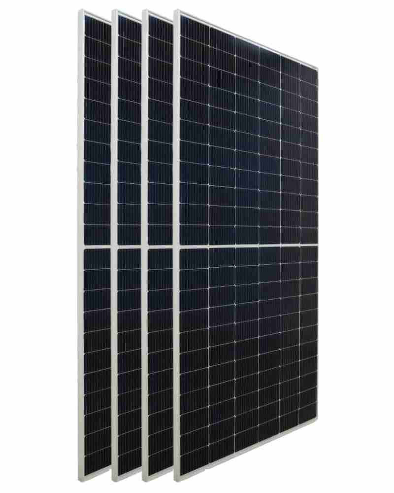 Pack 4 unidades Placas Solares Fotovoltaicas 500W Tensite Monocristalinas PERC