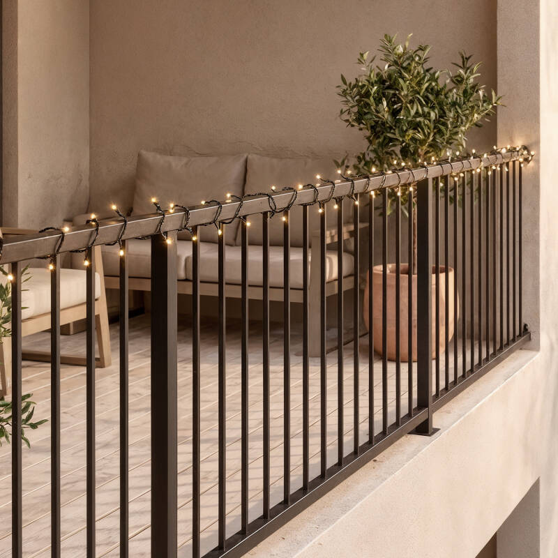 Guirnalda Solar Exterior Cable LED 22m