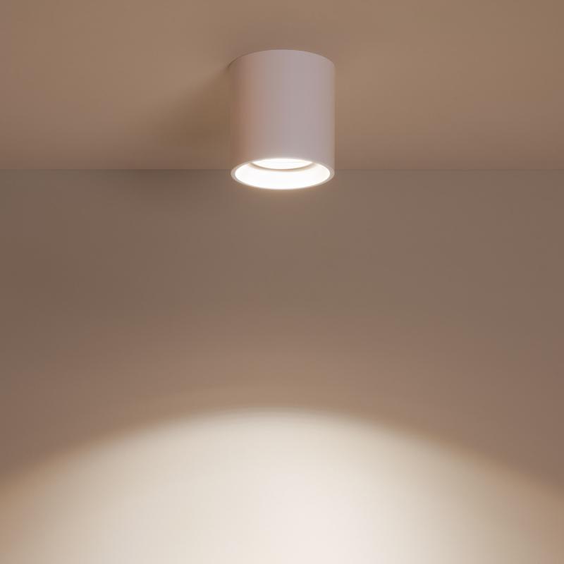 Aplique de Techo Blanco con Bombilla GU10 Space
