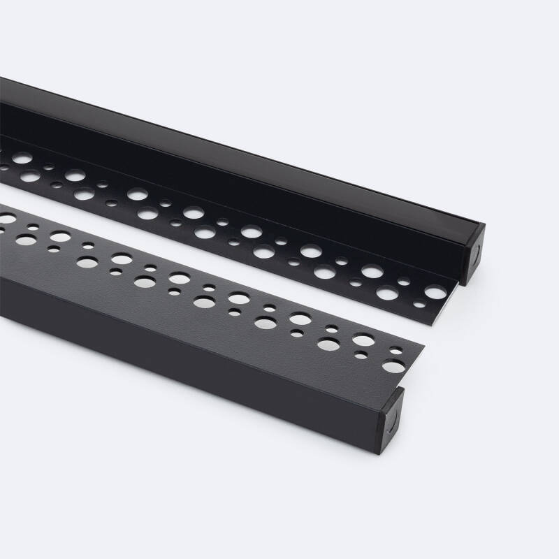 Perfil Aluminio Integración en Escayola/Pladur para Tiras LED hasta 8 mm