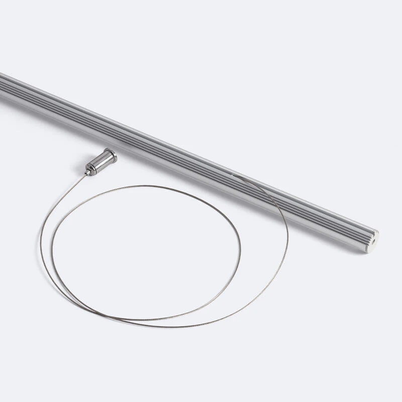 Perfil Aluminio Colgante Redondo para Tira LED hasta 11 mm
