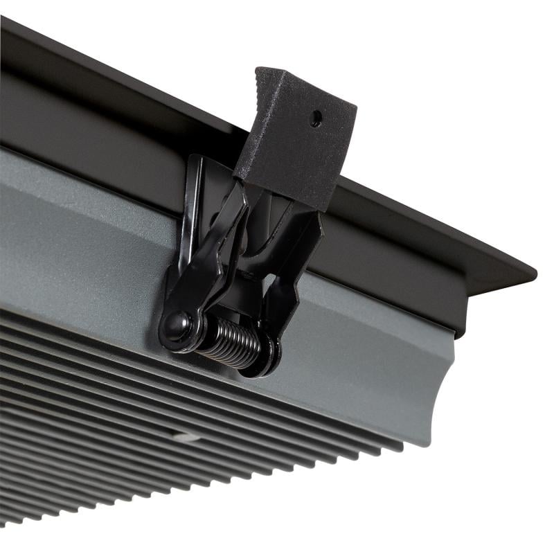 Downlight LED 25W Cuadrado SAMSUNG Aero 130 lm/W Microprismático LIFUD Corte 165x165 mm Negro