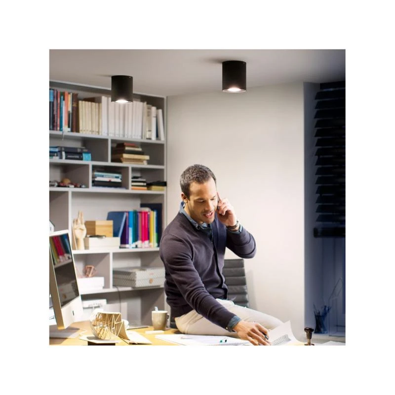 Aplique de Techo White Ambiance GU10 PHILIPS Hue Pillar Simple