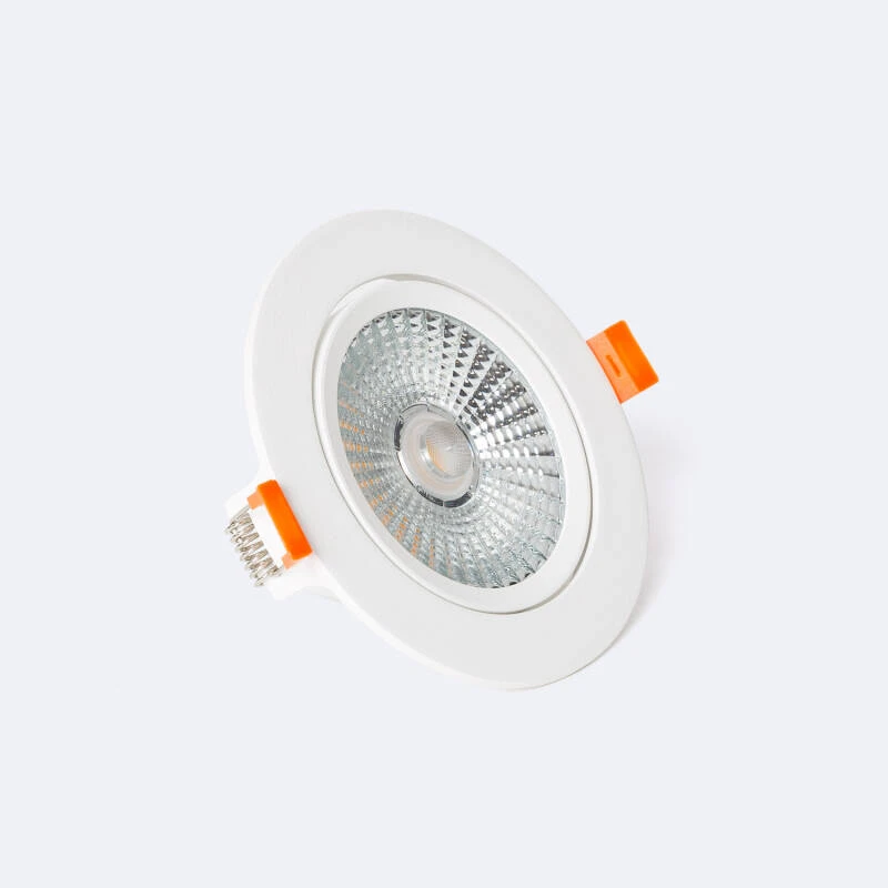 Foco Downlight LED 15W COB Superslim LIFUD Direccionable Circular Blanco Corte Ø100 mm CRI90 Expert Color