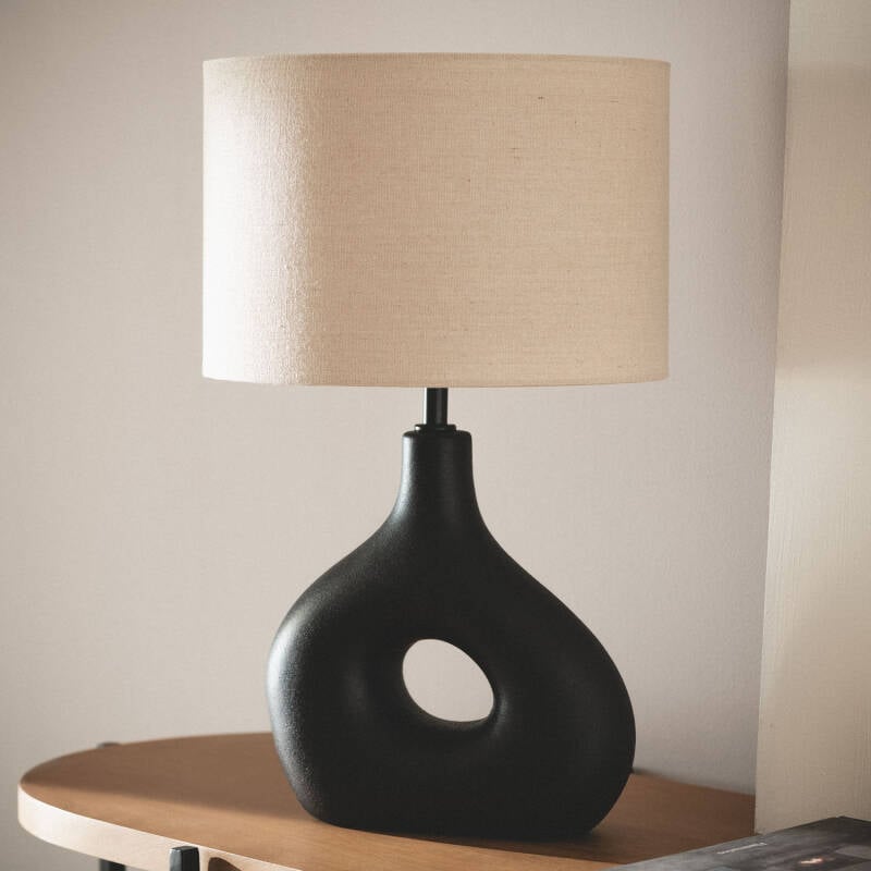 Lámpara de Mesa Cerámica Idala