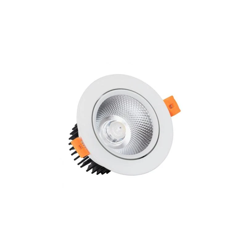Foco Downlight LED 12W Circular Regulable COB CRI90 Corte Ø 90 mm