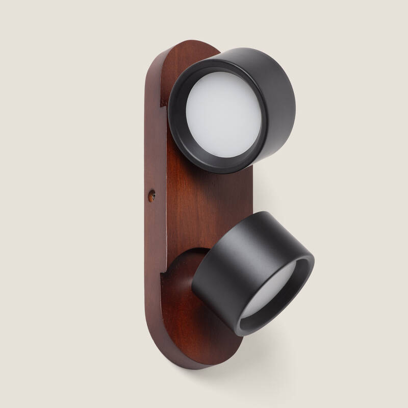 Lámpara de Pared LED 10W Metal CCT Seleccionable Cundra 2 Focos