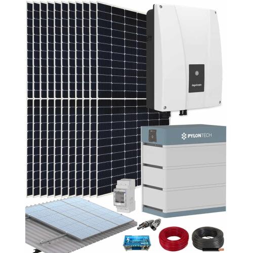 Kit Solar Híbrido Ingeteam 6000W 32200Whdia