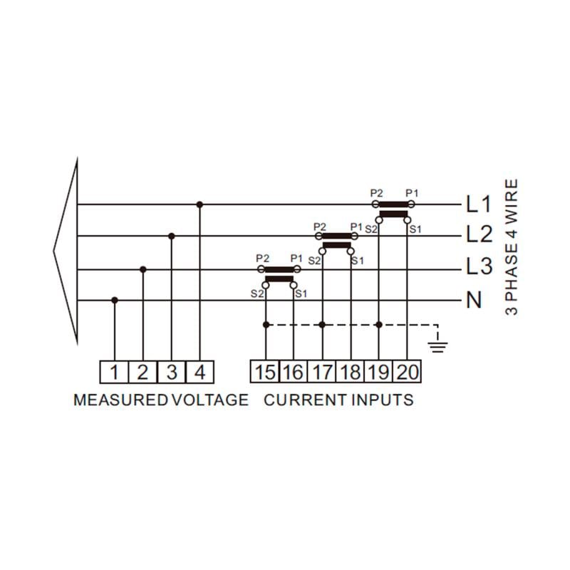 Analizador-Contador Bidireccional Monofásico-Trifásico Directo para Vertido Cero 100A MAXGE