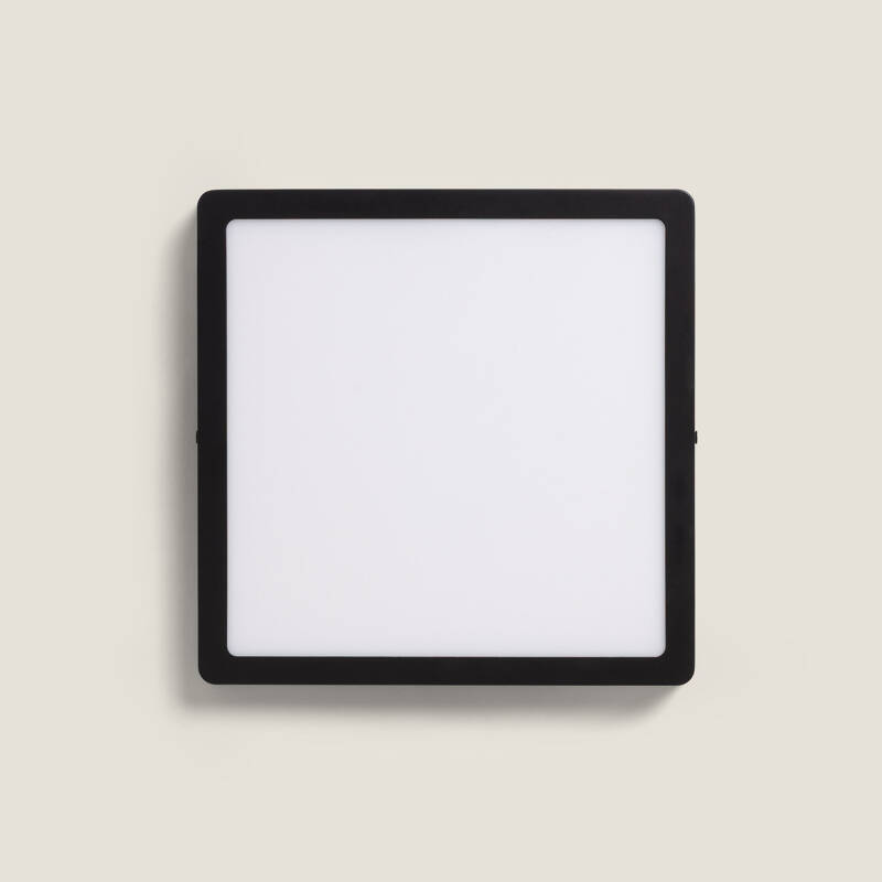 Plafón LED 24W Cuadrado Aluminio 280x280 mm Slim CCT Seleccionable Galán SwitchDimm