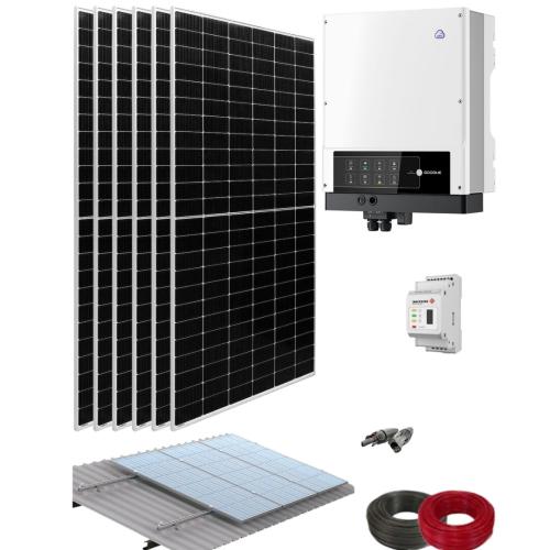Kit Solar Autoconsumo Fotovoltaico 3000W GoodWe Monofásico
