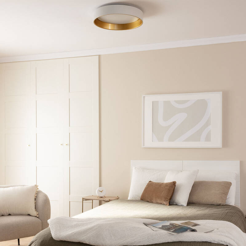 Plafón LED 20W Circular Metal Ø450 mm CCT Seleccionable Broadway