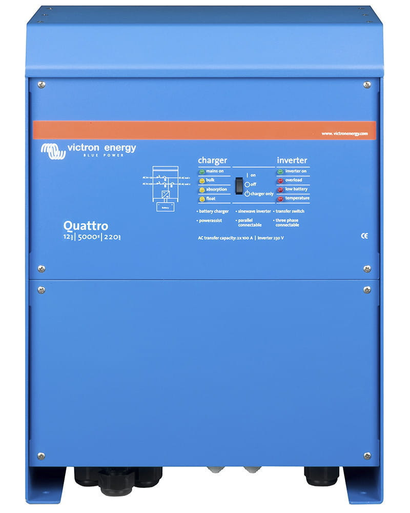Inversor Victron Quattro 5000VA 12V 220+100A