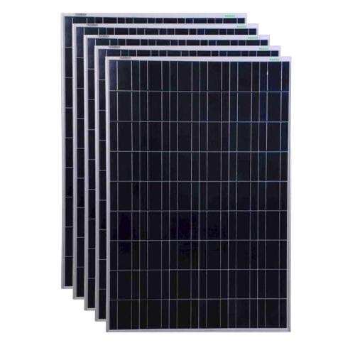 Pack 5 unidades Paneles Solares Fotovoltaicos 200W 24V Policristalino ERA